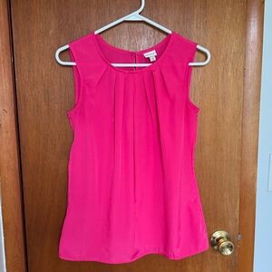 Hot Pink Sleeveless Top by Merona